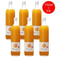 和歌山みかんジュース（750ml×6本）果汁100％ストレート